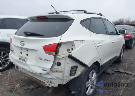 2012 Hyundai Tucson Gls z USA, uszkodzony, nr VIN KM8JUCAC3CU493524